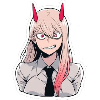 👿 emoji Chainsaw Man (@aiSTIKER) Telegram sticker 13 of 24
