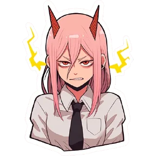 😡 emoji Chainsaw Man (@aiSTIKER) Telegram sticker 2 of 24