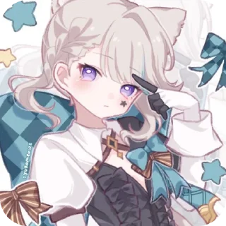 👄 emoji Линнет. Telegram sticker 15 of 27