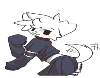 Sticker from Рарг омэриканский психопат