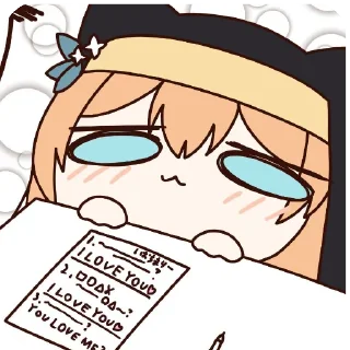 ❤ emoji Mari Telegram sticker 15 of 120