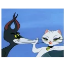 💋 emoji Tom and Jerry Telegram sticker 18 of 60
