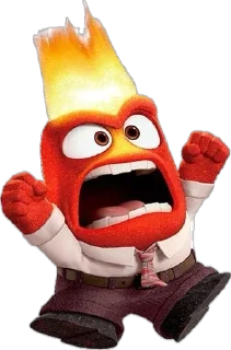 🤬 emoji Inside out🫥 Telegram sticker 5 of 20