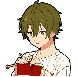 😔 emoji Новогодние мальчики @nyasticks Telegram sticker 23 of 41
