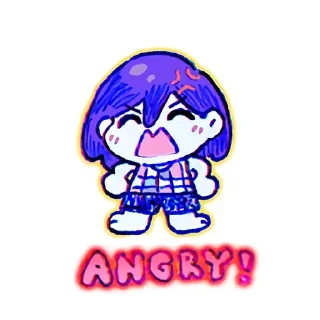 😡 emoji Emotions Telegram sticker 24 of 36