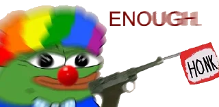 🔫 emoji Honk Telegram sticker 11 of 37