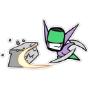 ✖ emoji Carbot Animations Unofficial Telegram sticker 6 of 70