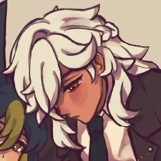 🥰 emoji Cyno ; @omoristc Telegram sticker 7 of 50