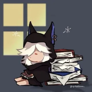 🥱 emoji Cyno ; @omoristc Telegram sticker 22 of 50
