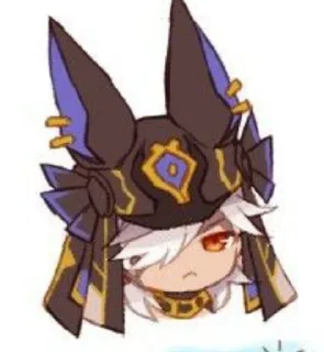Sticker from Cyno ; @omoristc