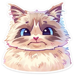 😟 emoji Стелла • @TgStickery Telegram sticker 15 of 48
