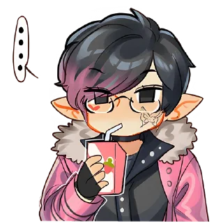 😑 emoji Амия Стелла @Nyasticks Telegram sticker 7 of 17