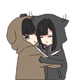 🤗 emoji Юрудура-тян ч.2 @nyasticks Telegram sticker 6 of 41