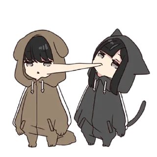 😘 emoji Юрудура-тян ч.2 @nyasticks Telegram sticker 15 of 41