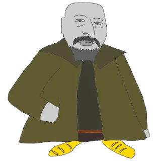 🇲🇳 emoji Проклятый скот Telegram sticker 13 of 45