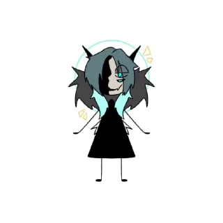 🌟 emoji Дурачки @MirisVillsonArt Telegram sticker 4 of 25