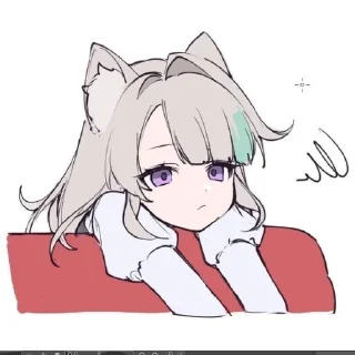 🌟 emoji Линнет от огузка😺 Telegram sticker 17 of 23
