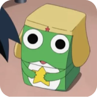 🐸 emoji \_sɢᴛ. ꜰʀᴏɢ_/ Keroro! @Saloinchocolate Telegram sticker 13 of 43