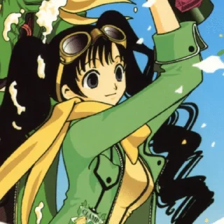 🌟 emoji Himawari Kunogi xxxHOLIC Telegram sticker 17 of 29