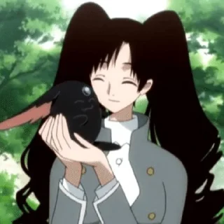 🌟 emoji Himawari Kunogi xxxHOLIC Telegram sticker 7 of 29