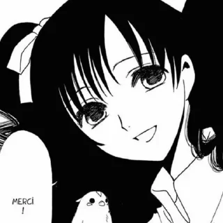 🌟 emoji Himawari Kunogi xxxHOLIC Telegram sticker 21 of 29
