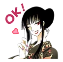 😉 emoji xxxHOLiC Telegram sticker 12 of 40