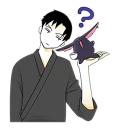 🤔 emoji xxxHOLiC Telegram sticker 8 of 40
