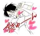 😍 emoji xxxHOLiC Telegram sticker 5 of 40