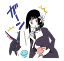 😕 emoji xxxHOLiC Telegram sticker 22 of 40