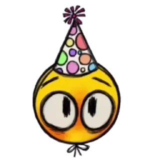 🥳 emoji Жёлтые Ёбла 3 @stickers_teleg_telegramstickeri Telegram sticker 12 of 36