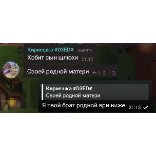 Sticker from Члена нету чопапи гуля
