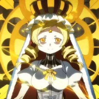 🌟 emoji Holy Mami 🟡 Madoka Magica Telegram sticker 15 of 29