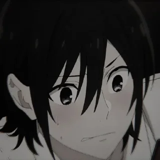 😳 emoji •°Miyamura Izumi°•   @anime_sticks Telegram sticker 6 of 42