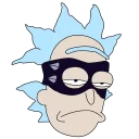 😐 emoji R&M (Rick) Telegram sticker 5 of 27