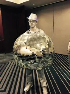 Sticker from disco