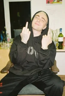 🖕 emoji крид краш Telegram sticker 9 of 11