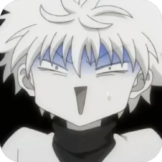 😏 emoji Killua Zoldyck • @Earth928B Telegram sticker 15 of 80