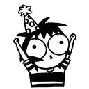 😀 emoji sarah scribbles Telegram sticker 6 of 117