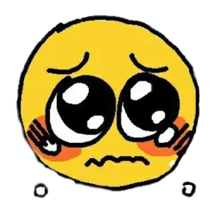 😣 emoji жёлтые ебала пнг @stolen_meme_s Telegram sticker 20 of 45