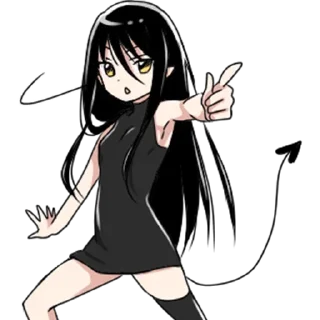 ✅ emoji Дъяволица @tg_sticks Telegram sticker 7 of 32