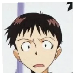 😄 emoji Evangelion Telegram sticker 3 of 52