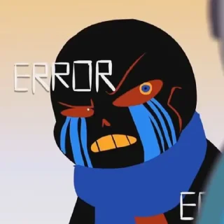Sticker from Error Sans