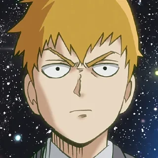 🍥 emoji Arataka Reigen by @diletantk0 Telegram sticker 19 of 120