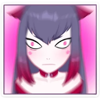 😳 emoji Тёмная Мари (@TgSticker) Telegram sticker 22 of 48