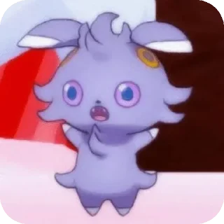 🌟 emoji Espurr kitten cute Telegram sticker 19 of 69