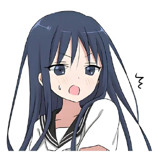 🫤 emoji Цундерекко @Nyasticks Telegram sticker 5 of 33