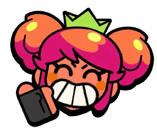👍 emoji Mandy Pins @BrawlStarsStik Telegram sticker 16 of 23