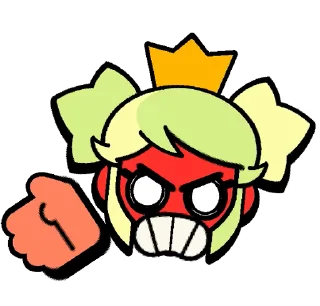 🤦 emoji Mandy Pins @BrawlStarsStik Telegram sticker 10 of 23