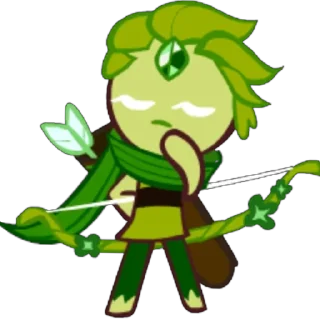 🌱 emoji Wind Archer Cookie @EneliRUA Telegram sticker 20 of 90
