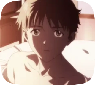 😕 emoji Синдзи Икари・@evangelion00 Telegram sticker 6 of 20